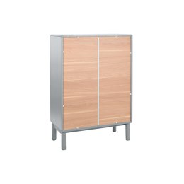 Komoda Home ESPRIT Niebieski Szary polipropylen Drewno MDF 80 x 40 x 117 cm