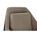 Krzesło DKD Home Decor Czarny Beżowy Metal 75 x 76 x 81 cm