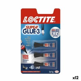 Klej błyskawiczny Loctite Super Glue-3 Mini (12 Sztuk)