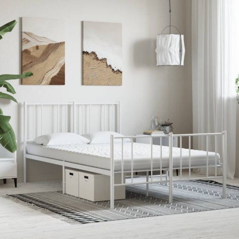 Materac piankowy, biały 140x190 cm, 7-strefowy, twardość 20 ILD Materac piankowy, biały 140x190 cm, 7-strefowy, twardość 20 ILD