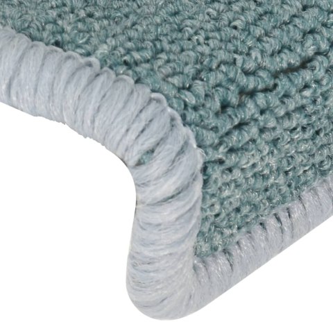 Nakładki na schody, 15 szt., 65x21x4 cm, niebieskie