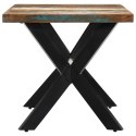 Stół jadalniany, 140 x 70 x 75 cm, lite drewno z odzysku