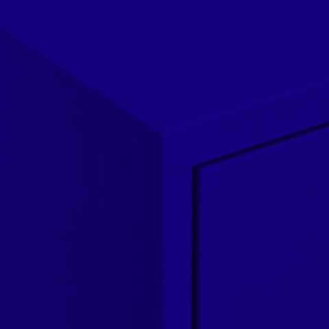 Szafka, granatowa, 80x35x101,5 cm, stalowa