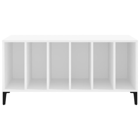 Szafka na płyty, biała, 100x38x48 cm, materiał drewnopochodny