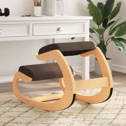 Krzesło klęcznik, brązowe, 55x84x55 cm, sklejka brzozowa