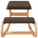 Krzesło klęcznik, brązowe, 55x84x55 cm, sklejka brzozowa