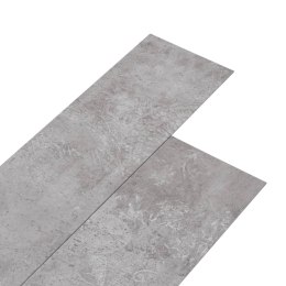Samoprzylepne panele podłogowe, PVC, 5,21 m², 2 mm, szare