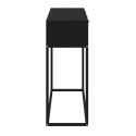 Stolik konsolowy, czarny, 105x30x75 cm