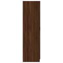 Szafa, brązowy dąb, 80x52x180 cm, materiał drewnopochodny