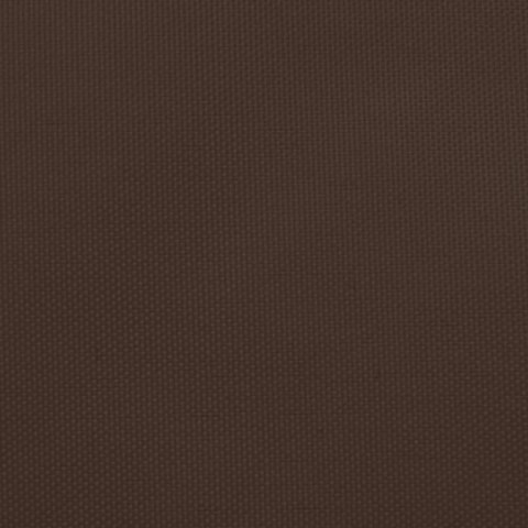 Żagiel ogrodowy, tkanina Oxford, kwadratowy, 7x7 m, brązowy