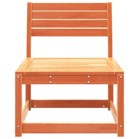 Sofa ogrodowa, woskowy brąz, lite drewno sosnowe