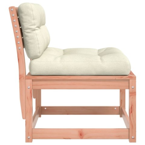 Sofa ogrodowa z poduszkami, lite drewno daglezjowe