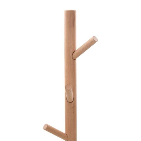 Stojący wieszak na płaszcze, biały, 172 cm, malowane żelazo Stojący wieszak na płaszcze, biały, 172 cm, malowane żelazo