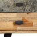 Biurko, lite drewno tekowe z odzysku, 110 x 50 x 76 cm