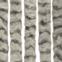 Zasłona przeciwko owadom, jasnoszaro-ciemnoszara, 100x200 cm