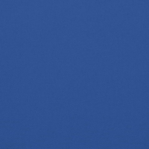 Poduszki na krzesła z niskim oparciem, 6 szt., błękit królewski