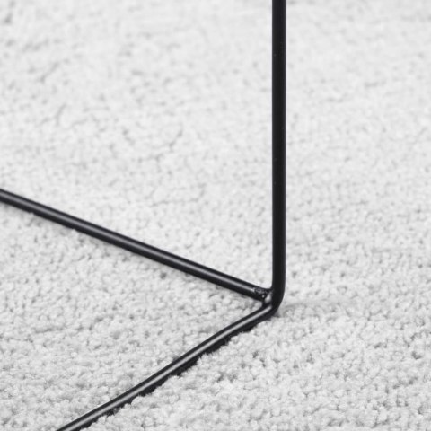 Dywan OVIEDO z krótkim włosiem, szary, 80x200 cm