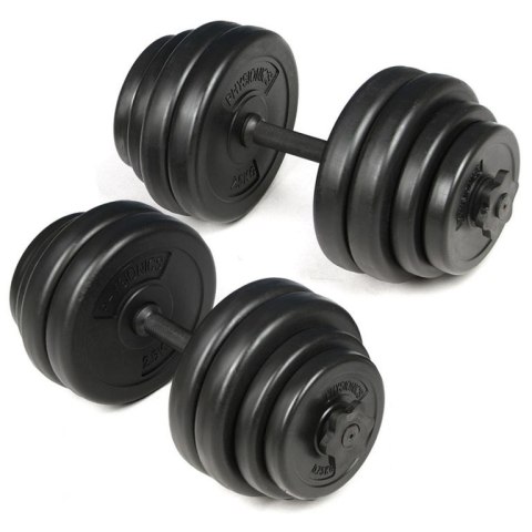 Wielofunkcyjna ławka treningowa + krótkie hantle, 30 kg Wielofunkcyjna ławka treningowa + krótkie hantle, 30 kg