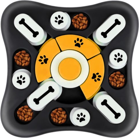 Puzzle dla psa gra zabawka PONGO czarny