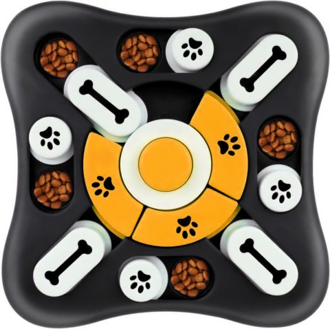 Puzzle dla psa gra zabawka PONGO czarny