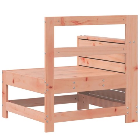 Siedzisko ogrodowe z podłokietnikiem i stolikiem, daglezja