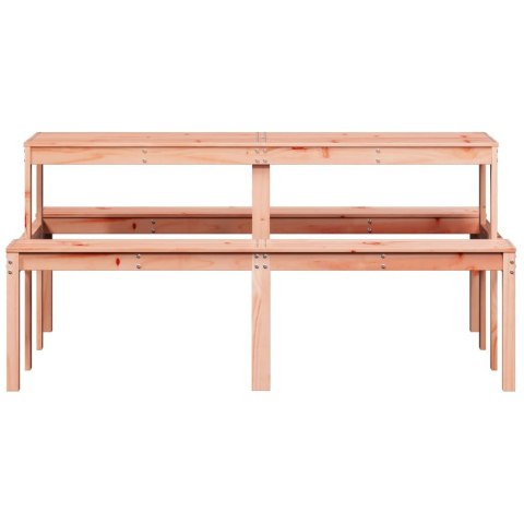 Stół piknikowy, 160x134x75 cm, lite drewno daglezjowe