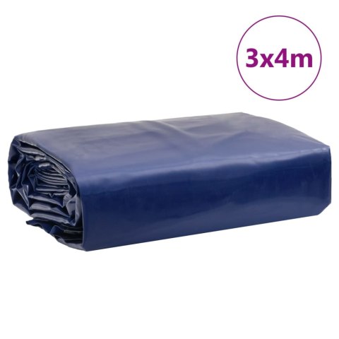 Plandeka, niebieska, 3x4 m, 650 g/m²