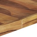Stół jadalniany, 140x140x75 cm, drewno stylizowane na sheesham
