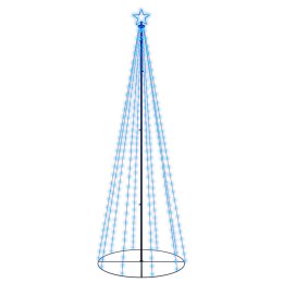 Choinka stożkowa, 310 niebieskich diod LED, 100x300 cm
