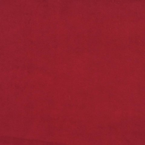 Fotel bujany, winna czerwień, tapicerowany aksamitem