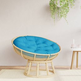 Okrągła poduszka, jasnoniebieska, Ø 100 x 11 cm, tkanina Oxford