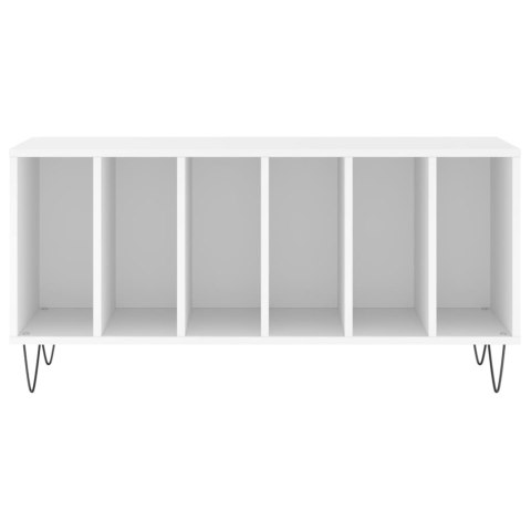 Szafka na płyty, biała, 100x38x48 cm, materiał drewnopochodny
