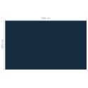 Pływająca folia solarna z PE, 500x300 cm, czarno-niebieska
