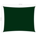Prostokątny żagiel ogrodowy, tkanina Oxford, 3,5x4,5 m, zielony