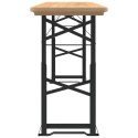 Składany stół biesiadny, 170x50x75/105 cm, lite drewno jodłowe