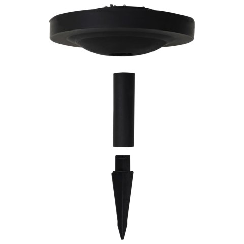 Lampy solarne do ogrodu, 2 szt., LED, kuliste, 50 cm, RGB