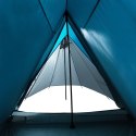 Namiot turystyczny, 3-os., niebieski, zaciemniany, tkanina