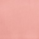 Materac kieszeniowy, różowy, 120x190x20 cm, tkanina