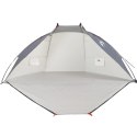 Namiot plażowy, szary, 268x223x125 cm, tafta 185T