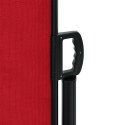 Zwijana markiza boczna, czerwona, 140x300 cm