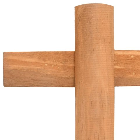 Obrzeża trawnikowe, 10 szt., drewno jodłowe, 4,4 m