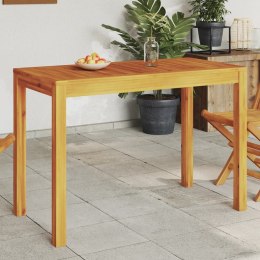 Ogrodowy stół jadalniany, 110x55x75 cm, lite drewno akacjowe
