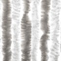 Zasłona przeciwko owadom, jasnoszaro-biała, 56x200 cm, szenil