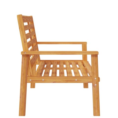 Ławka ogrodowa, 120 cm, lite drewno akacjowe