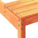 Stół piknikowy, woskowy brąz, 110x134x75 cm, drewno sosnowe