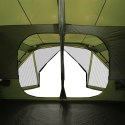 Namiot turystyczny, 10-os., zielony, zaciemniany, tkanina