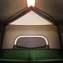 Namiot turystyczny, jasnozielony, zaciemniany, z LED
