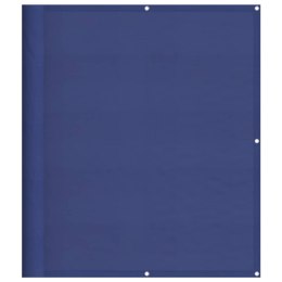 Parawan balkonowy, niebieski, 120x800 cm, 100% poliester Oxford