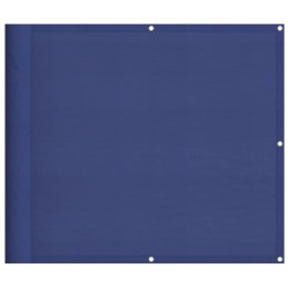 Parawan balkonowy, niebieski, 90x1000 cm, 100% poliester Oxford