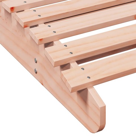 Leżak, 205x80x31,5 cm, lite drewno daglezjowe